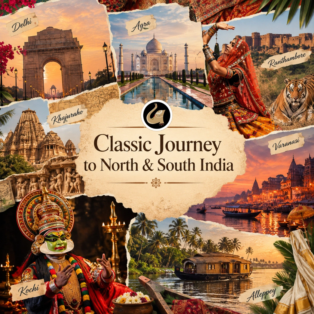 Classic North & South India